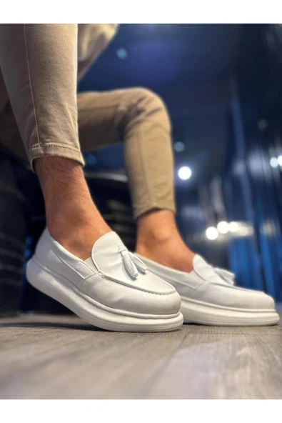 Knack Günlük Spor Klasik Ayakkabı 818 Beyaz - Resim 3