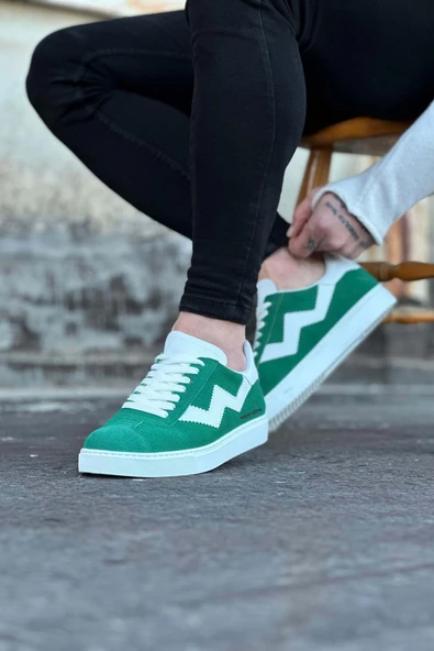 Wagoon WG160 Yeşil Erkek Casual Ayakkabı - Resim 2