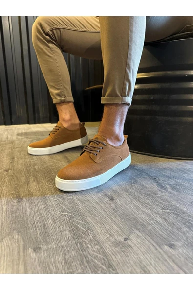 Knack Günlük Ayakkabı 077 Taba Süet ürün görseli 1