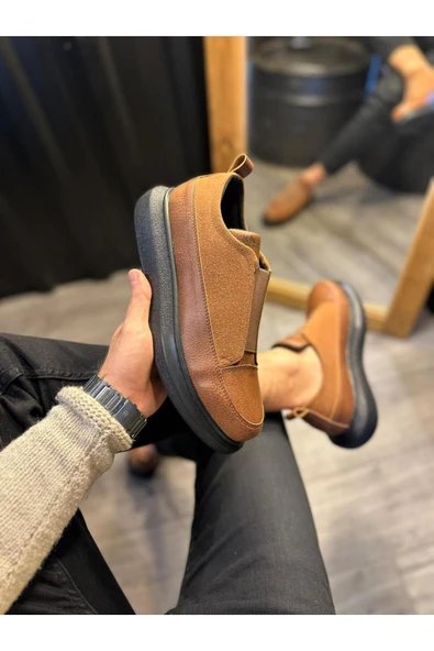 Knack Sneakers Ayakkabı 911 Taba (Siyah Taban) - 2