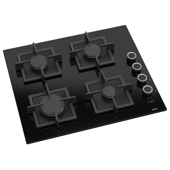 Ferre Fryart&Steamart Sc serisi Wok'lu Siyah 3'lü Ankastre Set ( xe64cs-sc405-d063 ) - 8