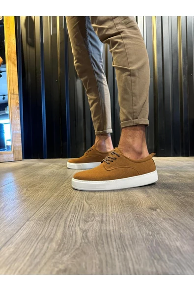 Knack Günlük Ayakkabı 077 Taba Süet - Resim 2