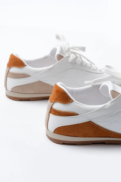 02 Taba Garni İnce Taban Günlük Spor Ayakkabı - Resim 5