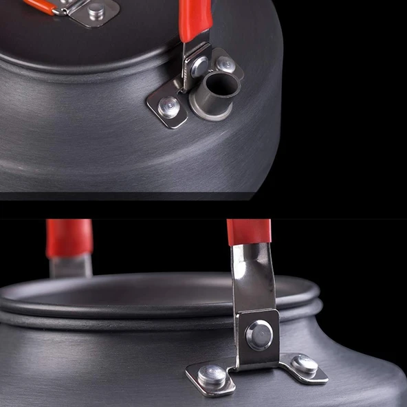 Naturehike Alüminyum Kamp Çaydanlık 1.1 Lt - 4