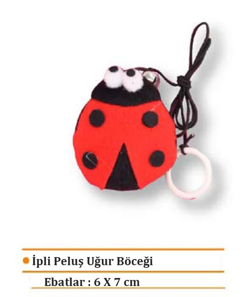 Eastland İpli Peluş Uğur Böceği 7 Cm ürün görseli