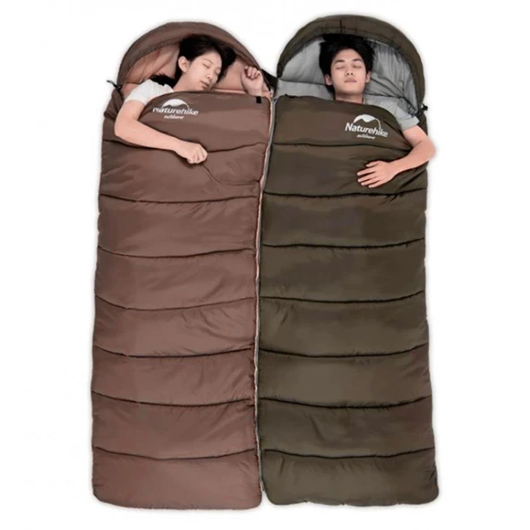 Naturehike U150 Zarf Tarzı Kapüşonlu Uyku Tulumu -6°C - 5