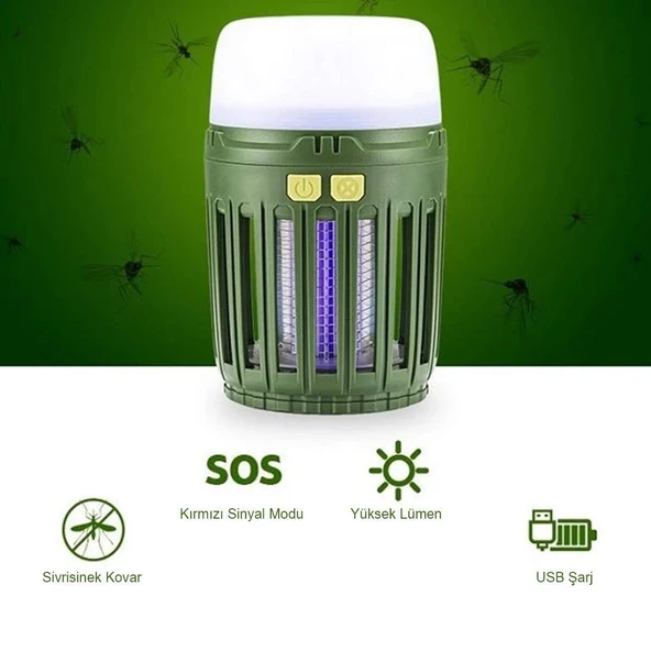Naturehike Multi-Fonksiyonel Sivrisinek Kovucu Kamp Lambası - 2