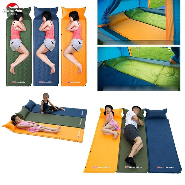 Naturehike Ultralight Şişme Kamp Matı | 185*60*2.5 cm | - 3