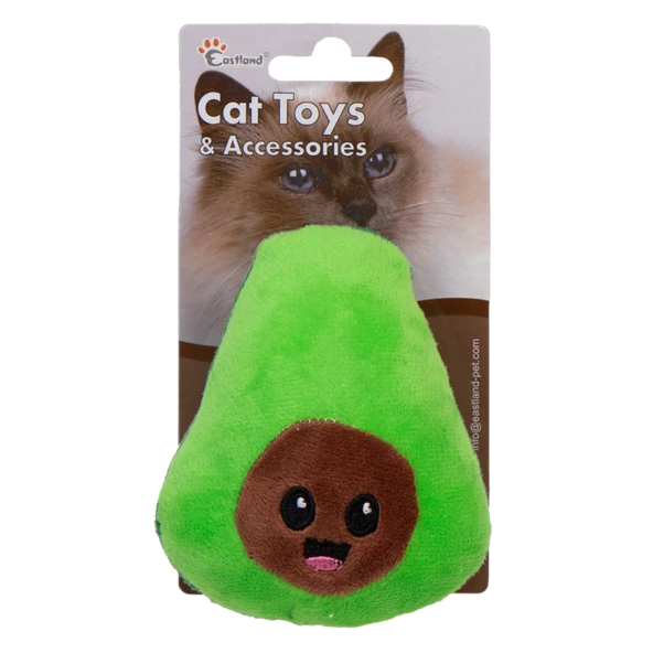 Eastland Catnipli Hışırtılı Peluş Avokado 11,5cm ürün görseli