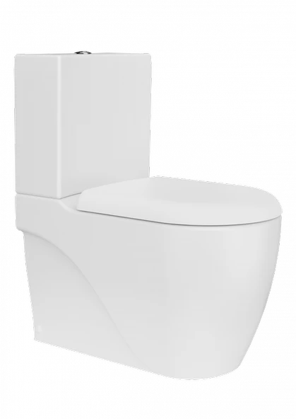 CREAVİT GR360 GRANDE XXL DUVARA DAYALI KLOZET TAKIMI GR360 BEYAZ