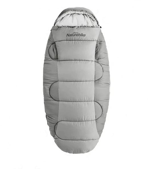 Naturehike PS300 Oval Ultralight Uyku Tulumu -9°C ( Cloudy Grey ) - 1