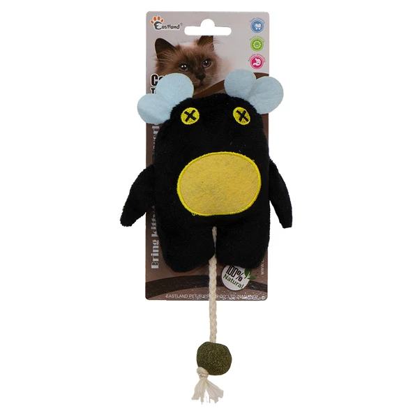 Eastland Catnipli Peluş Siyah Canavar 18cm ürün görseli