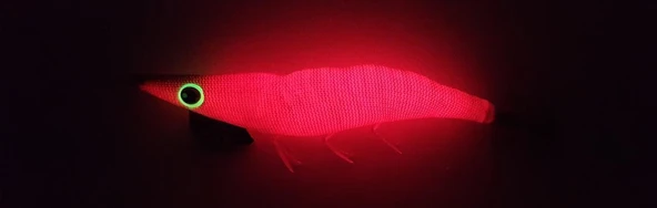 DTD Red Shirimp 3.0 Red Glow Sinking Speed 90 mm 14.3 gr Kalamar Zokası - 5