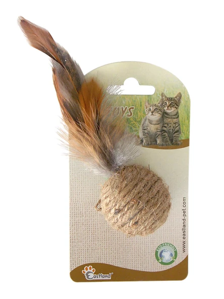 Eastland Tüylü Top Kedı Oyuncağı 4 Cm ürün görseli