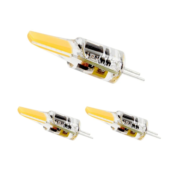 Cata CT-4252 4W G4 Duy Spot Cob Ledli Kapsül Ampül Beyaz Işık 6400K 3 Adet