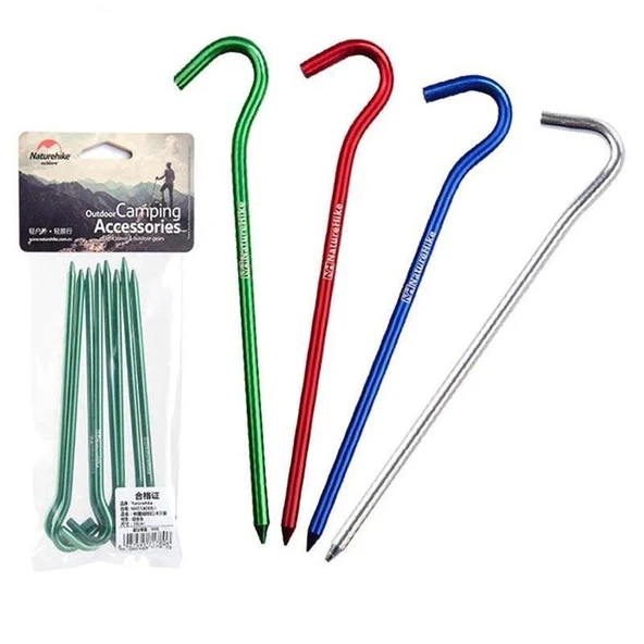 Naturehike C-Kafa 16 cm Çadır Kazığı [8 Pcs] - 1