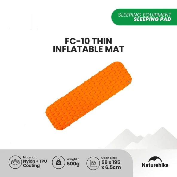 Naturehike FC-10 Infatable Şişme Kamp Matı - 6