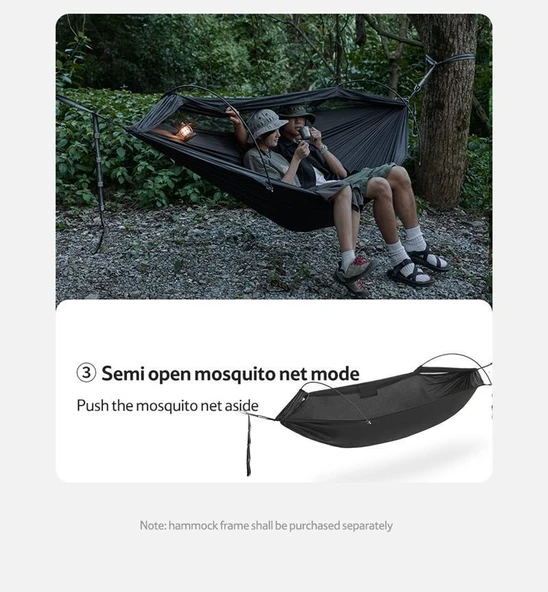 Naturehike DC-C06 Flyingboat-02 3IN1 Cibinlikli Sivrisinek Önleyici Hamak - 3