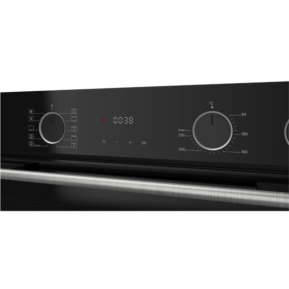 Ferre Fryart&Steamart Sc serisi Siyah 3'lü Ankastre Set ( xe64cs-sc205-d080 ) - Resim 7