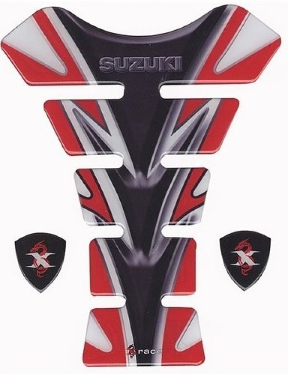 Suzuki Logolu Motosiklet Tank Pad Universal Tank Pad Motor Cizilme Engelleyici 3D Koruma