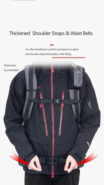 Naturehike Rock 60+5 Lt Trekking Sırt Çantası - 6