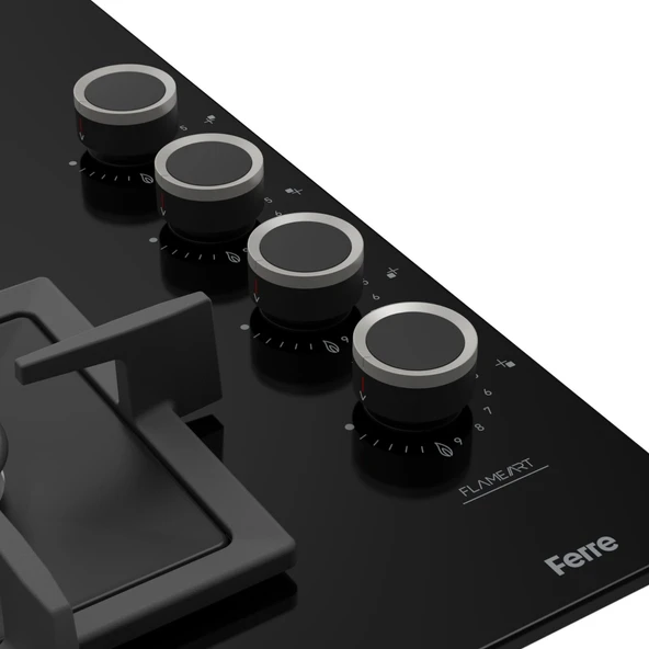 Ferre Fryart&Steamart Sc serisi Siyah 3'lü Ankastre Set ( xe64cs-sc205-d077 ) - Resim 6