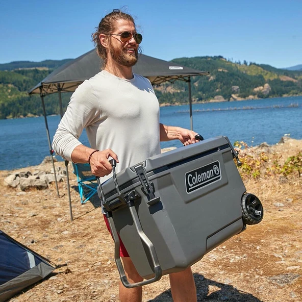 Coleman Convoy Wheeled 65 QT Tekerlekli Soğutucu Buzluk 61.5 Lt - 8