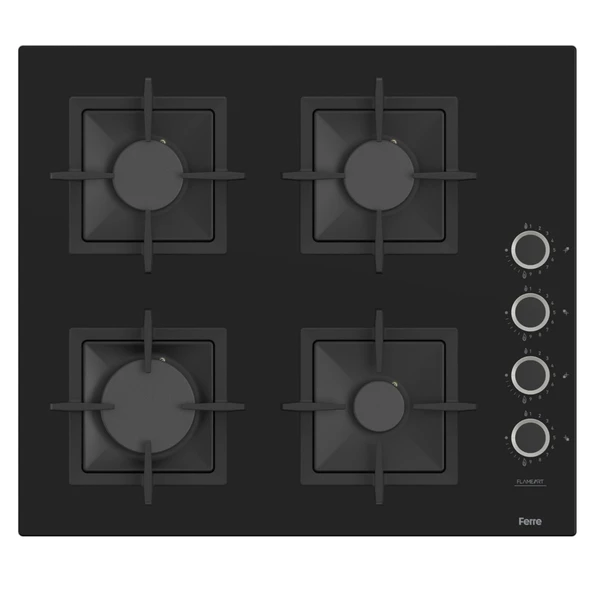Ferre Fryart&Steamart Sc serisi Siyah 3'lü Ankastre Set ( xe64cs-sc205-d086 ) - Resim 3