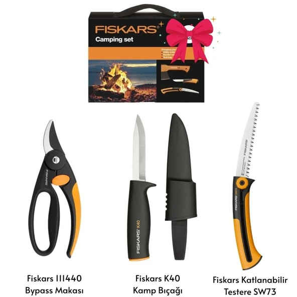 Fiskars Blade Set-03 K40-SW73-111440 Kesici Aletler Seti