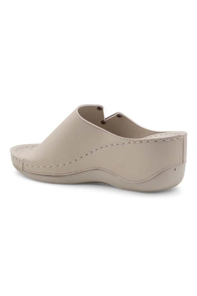 Muya Perla 31148-045 Anatomik Taban Kadın Terlik Krem 36-40 - 4