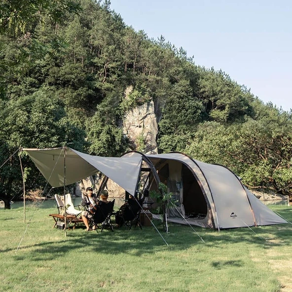 Naturehike Cloud Vessel UPF50+ Snow Skirt 4-6 Kişilik Tünel Çadır - 4