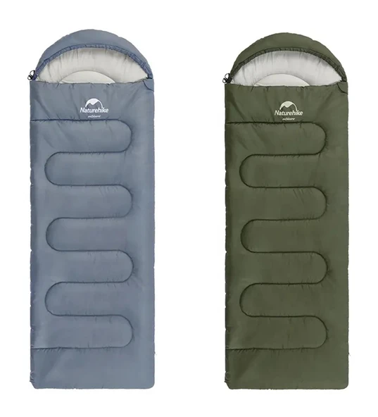 Naturehike Y150L Zarf Tarzı Kapüşonlu Pamuklu Uyku Tulumu -6°C - 1