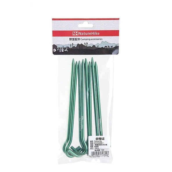 Naturehike C-Kafa 16 cm Çadır Kazığı [8 Pcs] - 6