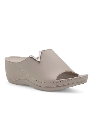 Muya Perla 31148-045 Anatomik Taban Kadın Terlik Krem 36-40 - 3