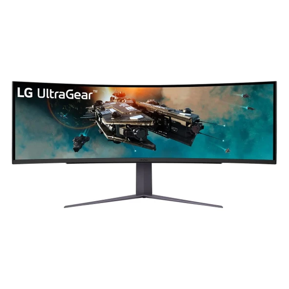 LG UltraGear 49GR85DC-B 49" 240Hz 1Ms HDMI+DP+USB HDR UW-DQHD FreeSync VA Curved Vesa Monitör