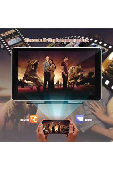 Ventus Mpıa M88D Araç Içi Kamera Android Auto Apple Car Play Arka Geri Görüş Kamera 7" 4K - 3
