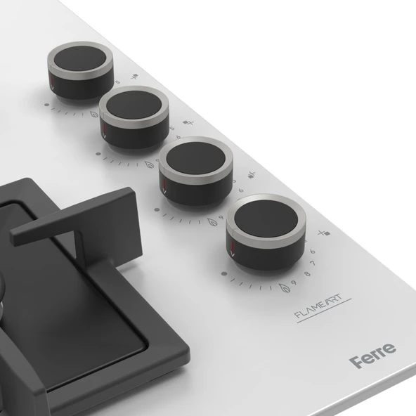 Ferre Fryart&Steamart Sc serisi Beyaz 3'lü Ankastre Set ( xe64cb-sc206-d081 ) - Resim 7