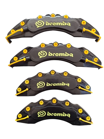 Yağ Hortumlu Kaliper Kapağı Takımı Siyah Sarı