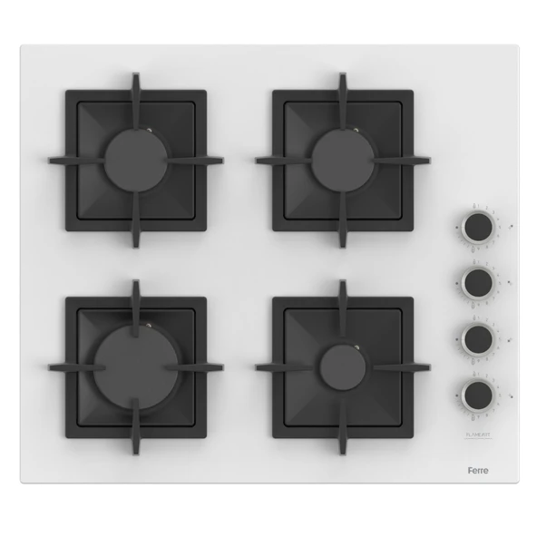 Ferre Fryart&Steamart Sc serisi Beyaz 3'lü Ankastre Set ( xe64cb-sc206-d087 ) - 3