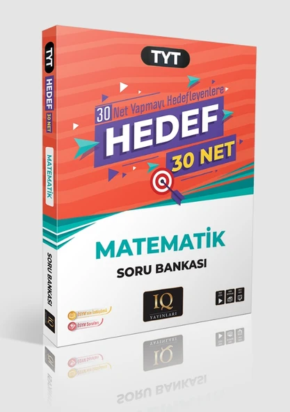 Iq Yayınları 2025 Tyt Matemetik Hedef 30 Net Soru Bankası