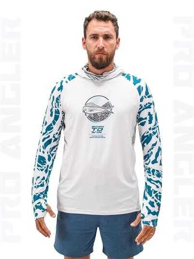 Fujin Pro Angler S24 Buff&Hoodie Lambuka Green 4XL - 2