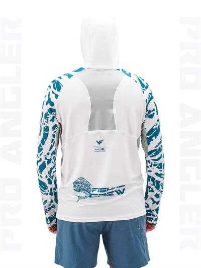 Fujin Pro Angler S24 Buff&Hoodie Lambuka Green  4XL - 4