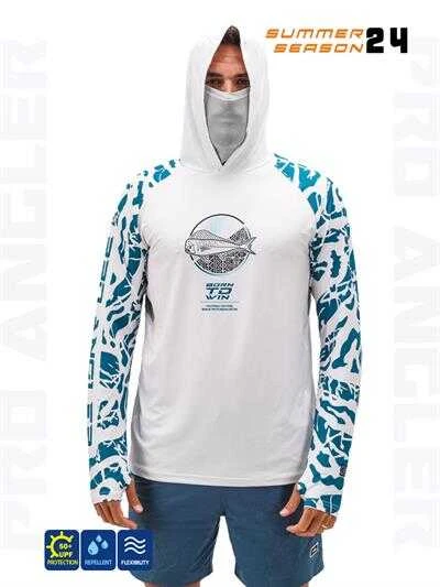 Fujin Pro Angler S24 Buff&Hoodie Lambuka Green 4XL