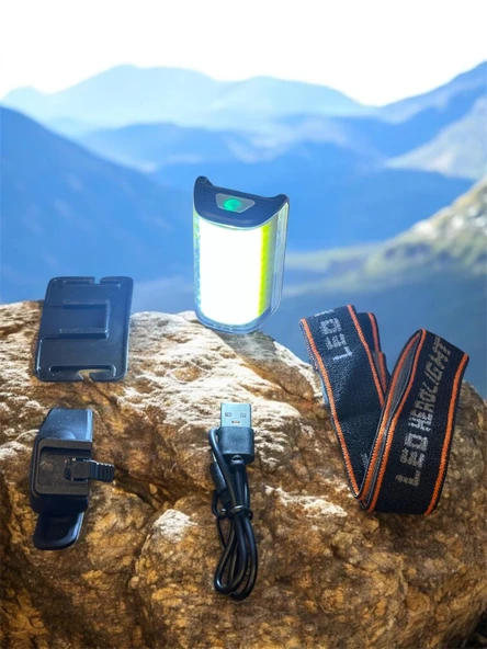 Forte Gt 6043 Bisiklet Arka Işık 4 Modlu 100 Lümen USB Şarjlı Güçlü Arka Stop Sarı - 2