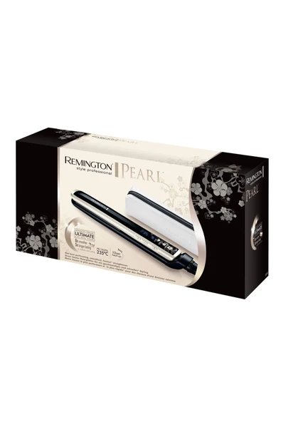 Remington Pearl S9500 Eşit Isı Dağılımı İçin Gerçek İncili Yüksek Kaliteli Seramik Kaplamalı Saç Düzleştirici - Resim 4
