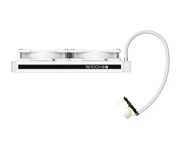 ID-COOLING ZoomFlow 240 XT SNOW 4 Pin PWM ARGB İşlemci Sıvı Soğutucu - Resim 5