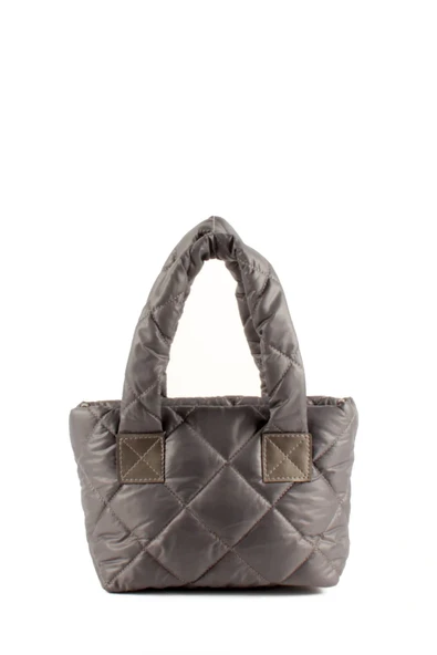 Kadın Kapitoneli Paraşüt Kumaş Çapraz Askılı Şişme Puf Midi Boy El Ve Omuz Çantası (10758) - Resim 2