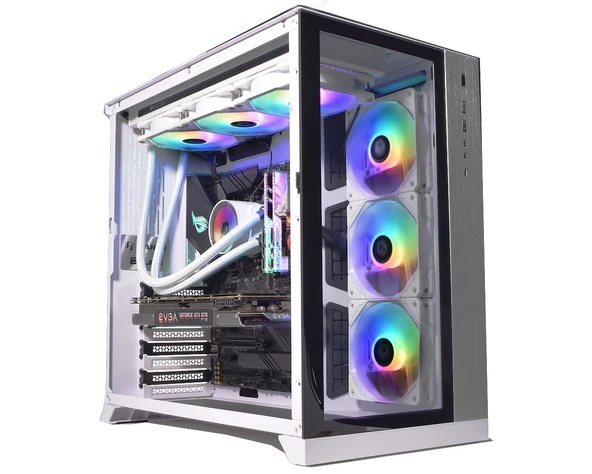 ID-COOLING ZoomFlow 360 XT SNOW 4 Pin PWM ARGB İşlemci Sıvı Soğutucu - Resim 6