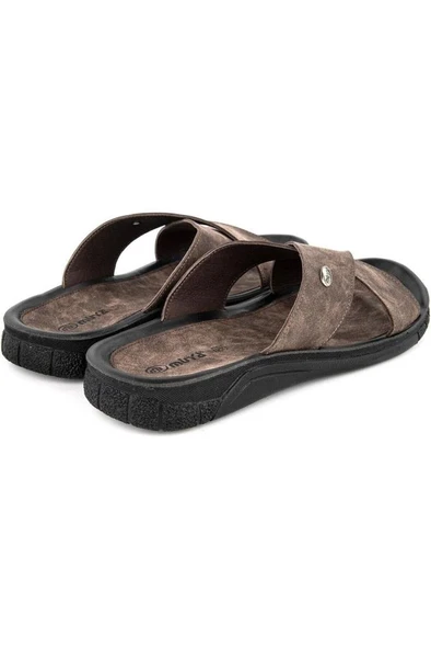 Muya Vegas 33301-004 Anatomik Taban Erkek Terlik Kahve 40-45 - 4