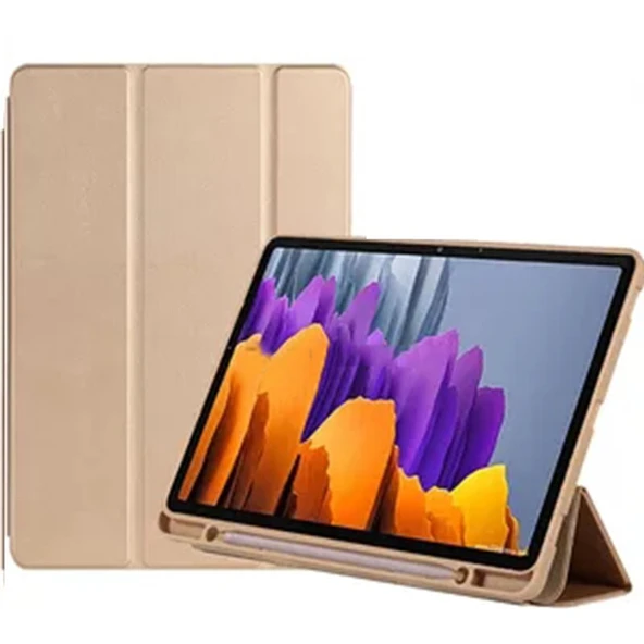 Samsung Galaxy Tab S8 Ultra 14.6" 2022 SM-X900/ X906 Kılıf Kalem Bölmeli Smart Case - 6
